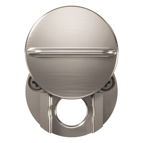 Speyeguard® Fixed Peephole Cover, Brushed Chrome, Metal Plated Finish